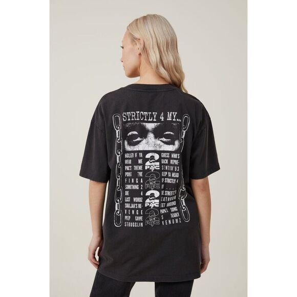 2pac tupac medium cotton:on t-shirt - Picture 1 of 4